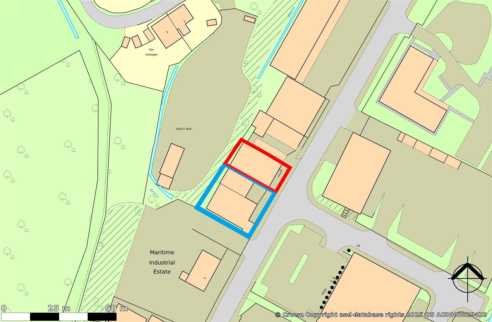 Floorplan for Units 1 & 2, Block 3, Maritime Industrial Estate, Pontypridd